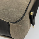 GUCCI Shoulder Bag Canvas Beige Gold 92735 Auth 178182A-10