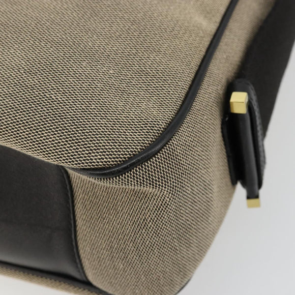 GUCCI Shoulder Bag Canvas Beige Gold 92735 Auth 178182A