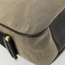 GUCCI Shoulder Bag Canvas Beige Gold 92735 Auth 178182A-11