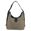 GUCCI Shoulder Bag Canvas Beige Gold 92735 Auth 178182A-3