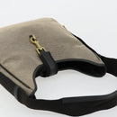 GUCCI Shoulder Bag Canvas Beige Gold 92735 Auth 178182A-6