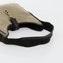 GUCCI Shoulder Bag Canvas Beige Gold 92735 Auth 178182A-7