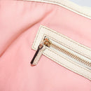 GUCCI GG Canvas Sherry Line Hand Bag Pink Gold 139261 Auth 178183-19