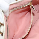 GUCCI GG Canvas Sherry Line Hand Bag Pink Gold 139261 Auth 178183-20