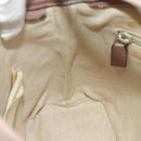 GUCCI GG Supreme Tote Bag PVC 2way Beige Gold 353440 Auth 178185-21