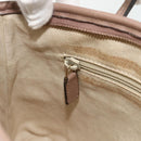 GUCCI GG Supreme Tote Bag PVC 2way Beige Gold 353440 Auth 178185-22