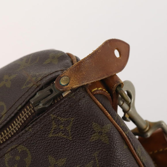 LOUIS VUITTON Monogram Keepall Bandouliere 45 Boston Bag M41418 LV Auth 178190