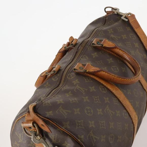 LOUIS VUITTON Monogram Keepall Bandouliere 45 Boston Bag M41418 LV Auth 178190