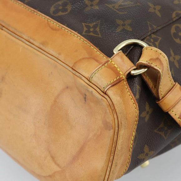 LOUIS VUITTON Monogram Montsouris GM Rugzak M51135 LV Auth 178192