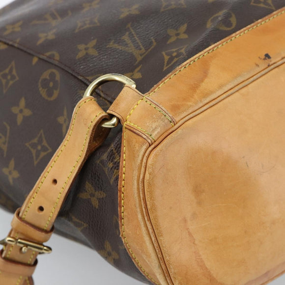 LOUIS VUITTON Monogram Montsouris GM Rugzak M51135 LV Auth 178192