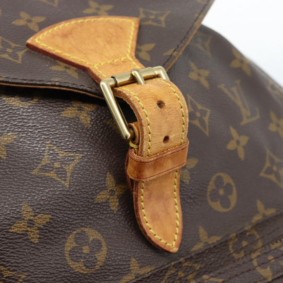 LOUIS VUITTON Monogram Montsouris GM Rugzak M51135 LV Auth 178192