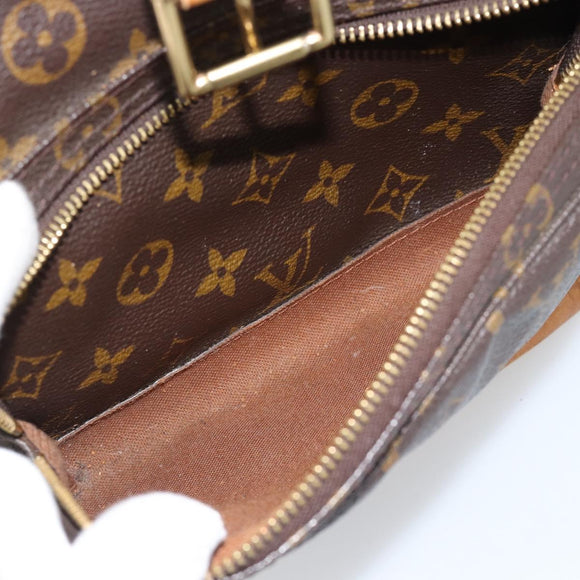 LOUIS VUITTON Monogram Montsouris GM Rugzak M51135 LV Auth 178192