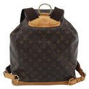 LOUIS VUITTON Monogram Montsouris GM Rugzak M51135 LV Auth 178192-2