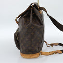 LOUIS VUITTON Monogram Montsouris GM Rugzak M51135 LV Auth 178192-4