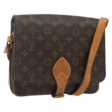 LOUIS VUITTON Monogram Cartouchiere GM Shoulder Bag M51252 LV Auth 178197