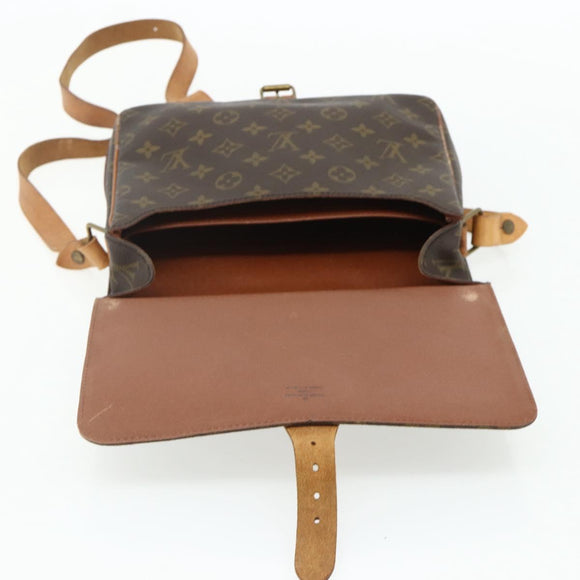 LOUIS VUITTON Monogram Cartouchiere GM Shoulder Bag M51252 LV Auth 178197
