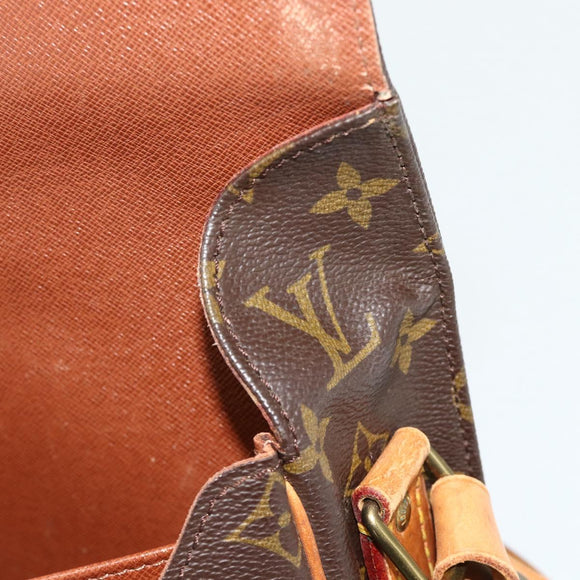 LOUIS VUITTON Monogram Cartouchiere GM Shoulder Bag M51252 LV Auth 178197