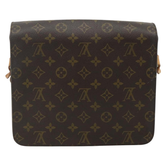 LOUIS VUITTON Monogram Cartouchiere GM Shoulder Bag M51252 LV Auth 178197