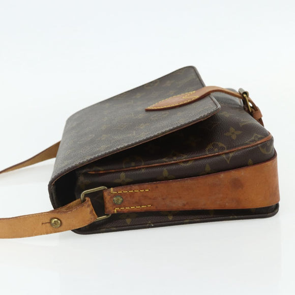 LOUIS VUITTON Monogram Cartouchiere GM Shoulder Bag M51252 LV Auth 178197