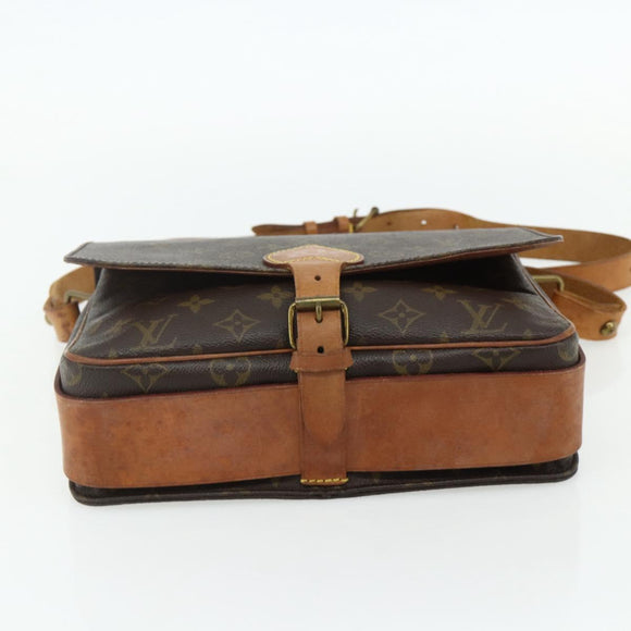 LOUIS VUITTON Monogram Cartouchiere GM Shoulder Bag M51252 LV Auth 178197