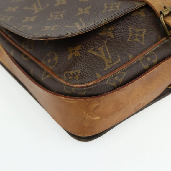 LOUIS VUITTON Monogram Cartouchiere GM Shoulder Bag M51252 LV Auth 178198