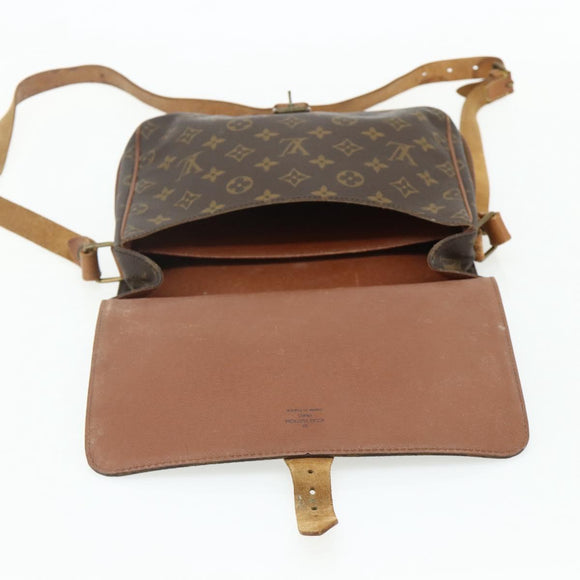 LOUIS VUITTON Monogram Cartouchiere GM Shoulder Bag M51252 LV Auth 178198