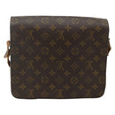 LOUIS VUITTON Monogram Cartouchiere GM Shoulder Bag M51252 LV Auth 178198-3