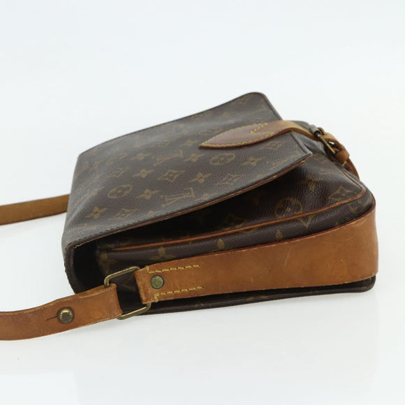 LOUIS VUITTON Monogram Cartouchiere GM Shoulder Bag M51252 LV Auth 178198