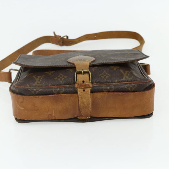 LOUIS VUITTON Monogram Cartouchiere GM Shoulder Bag M51252 LV Auth 178198