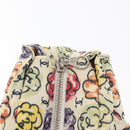 CHANEL Hand Bag Canvas White Silver CC Auth 178204A-10