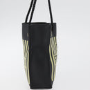 FENDI Hand Pouch Polyester Black Gold Auth 178209-4
