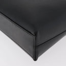 Salvatore Ferragamo Gancini Shoulder Bag Leather Black Gold Auth 178211A-16