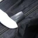 GUCCI GG Canvas Guccissima Shoulder Bag Leather Black Silver 322080 Auth 178212-22
