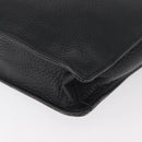 GUCCI Business Bag Leather Black Silver 268113 Auth 178213A-10