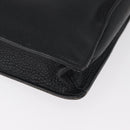 GUCCI Business Bag Leather Black Silver 268113 Auth 178213A-12