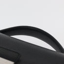 GUCCI Business Bag Leather Black Silver 268113 Auth 178213A-8