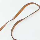 CELINE Macadam Canvas Shoulder Bag PVC Leather Brown Gold Auth 178220A-8