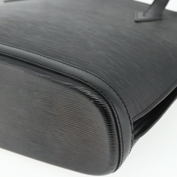 LOUIS VUITTON Epi Lussac Schoudertas Zwart M52282 LV Auth 178226A