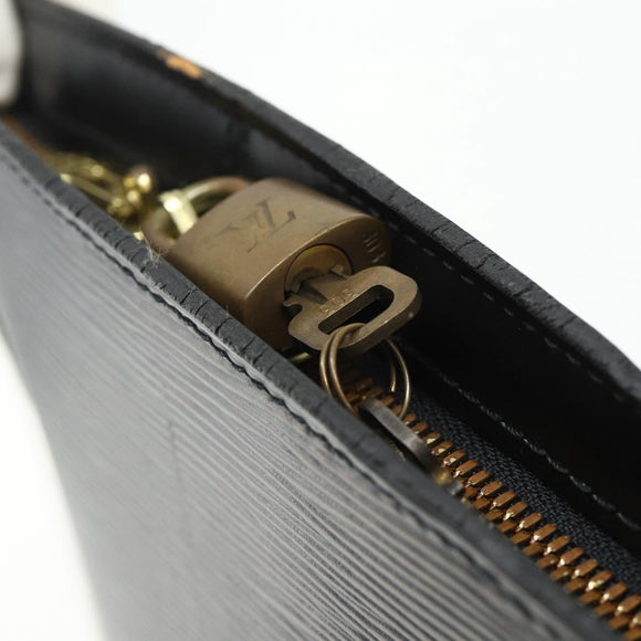 LOUIS VUITTON Epi Lussac Schoudertas Zwart M52282 LV Auth 178226A
