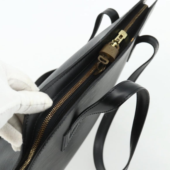LOUIS VUITTON Epi Lussac Schoudertas Zwart M52282 LV Auth 178226A