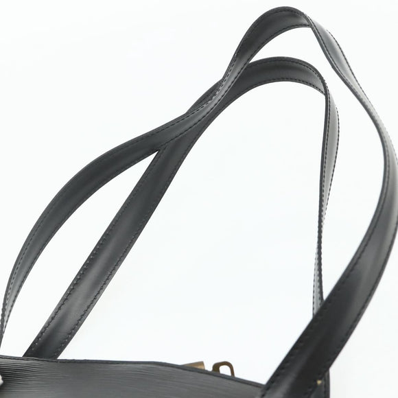 LOUIS VUITTON Epi Lussac Schoudertas Zwart M52282 LV Auth 178226A