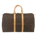 LOUIS VUITTON Monogram Keepall 45 Boston Bag M41428 LV Auth 178230SAV-2