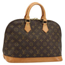 LOUIS VUITTON Monogram Alma Hand Bag M51130 LV Auth 178231-1