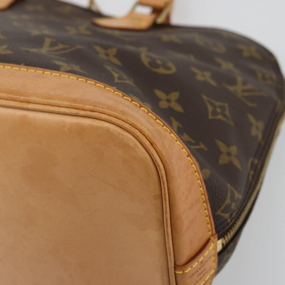LOUIS VUITTON Monogram Alma Hand Bag M51130 LV Auth 178231