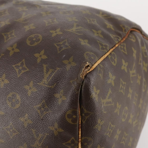 LOUIS VUITTON Monogram Keepall 55 Boston Bag M41424 LV Auth 178233