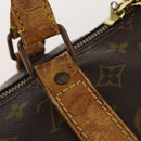 LOUIS VUITTON Monogram Keepall 55 Boston Bag M41424 LV Auth 178233-14