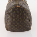 LOUIS VUITTON Monogram Keepall 55 Boston Bag M41424 LV Auth 178233-5