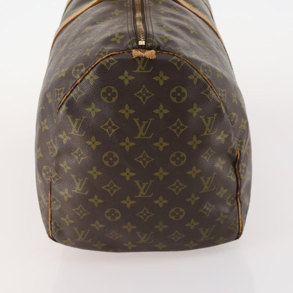 LOUIS VUITTON Monogram Keepall 55 Boston Bag M41424 LV Auth 178233