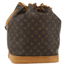 LOUIS VUITTON Monogram Noe Shoulder Bag M42224 LV Auth 178235A-1