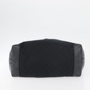 GUCCI Tote Bag Canvas Black Gold 247209 Auth 178246-5